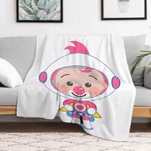 P-Plim Cute Blanket Comfortable Skin Friendly Soft Sofa Living Room Bed Bedroom Blanket Suitable For Travel And Gift1.Jpg