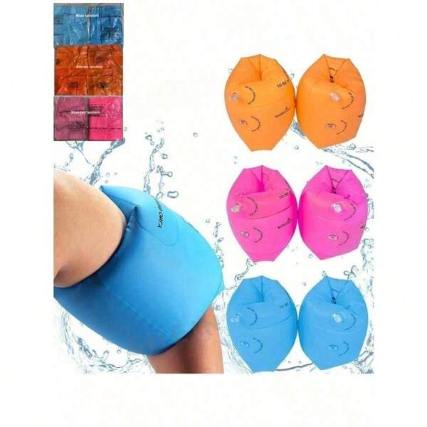 2 piezas Flotadores de piscina Rooxin para adultos y niños, anillos de natación, tubos de agua, equipo de juego acuático, boyas inflables, brazaletes de natación, juguetes de piscina