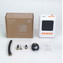 便携式轮胎充气机空气压缩机，带 LED 灯和压力表，150PSI，USB 充电，多用途，适用于汽车、摩托车、自行车、球类、电动自行车 - 绝缘材料，数字显示，便携式设计，便携式轮胎充气机 - 彩色 - 查看 13