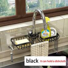 1pc Stainless Steel Bathroom Shower Head Holder, Kitchen Faucet Organizer Rack, Kitchen Storage Rack, Bathroom Shower Caddy, Bathroom Accessories, Room Decor Bathroom Accessories - Multicolor - View 20