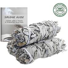 10pcs-4 Inch 10Pack Organic White Sage Smudge Smudging Sticks | Bulk Quantities For Home Cleansing, Good Energy Meditation & Smudging  Sustainably Sourced California White Sage Bundle