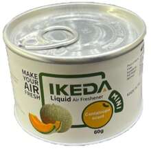 Odświeżacz powietrza do samochodu: Płynny pojemnik o smaku ananasa | Usuwa nieprzyjemne zapachy | Odświeżacz powietrza | Długotrwały zapach | Środek do usuwania dymu | Nadaje się do samochodu i domu | 60 gramów | 1 pojemnik