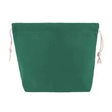 Women Drawstring Makeup Bag For Outdoor Activities Travel Vacations Cosmetic Bag Organizer - Green - View 1