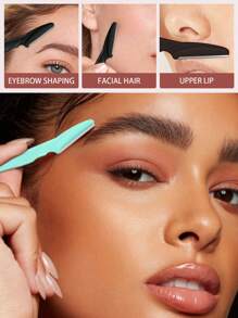 70 قطعة مجموعة ماكينة حلاقة وشفرات تشذيب الحواجب متعددة الألوان، ماكينة تشذيب وحلاقة الحواجب آمنة، أداة تقشير الجلد، ماكينة إزالة شعر الجسم وشفرة حلاقة الوجه والحواجب ذات مقبض طويل مع غطاء دقيق، أدوات تشكيل الحواجب للنساء، مستلزمات مكياج، رخيصة، ديكور الغرفة، مكياج، سفر، غرفة النوم، ملحقات المكياج، ماكينة حلاقة الحواجب