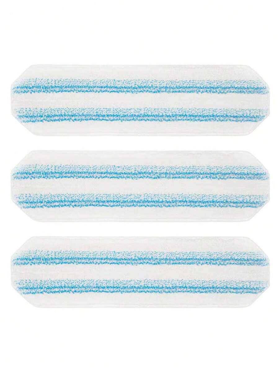 Bộ lau nhà phẳng O-Cedar H2prO 1/2/4/6/8 chiếc, dụng cụ vệ sinh nhanh, miếng lau bằng sợi microfiber có thể giặt sạch bằng nước, dùng được trên sàn gỗ, sàn nhựa vinyl, gạch men, chân tường, tường. - Xanh và trắng - Xem 1