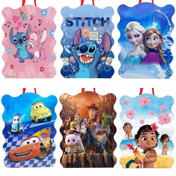 Disney 1 pieza/Lote Piñata con temática de Disney Stitch / Frozen Anna y Elsa // TOY STORY 2 / Moana / EL REY LEÓN para decoración de fiestas de cumpleaños, eventos y manualidades