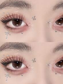 36/72pcs 0.07mm Thickness C Curl (11-13mm) Glue-Free False Eyelashes, Eyelash Extension, Eyelash Cluster, Suitable For Beginners - Reusable, Cosplay, Cartoon, Sweet Style, Halloween, Great Gift For Women, Back To School Lash Clusters, Eyelash Clusters, Individual Eyelashes, Lashes, Fake Lashes