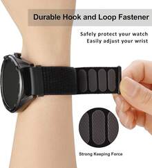 Smart Watch Strap - Black - View 4