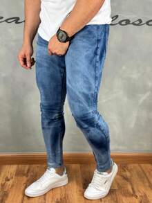 Premium Super Skinny Basic Jeans 01 - Medium Wash - View 8