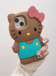 1PC Sanrio 3D 数码手机壳，Hello Kitty 手机壳，可爱卡通装饰手机壳，防摔手机壳，全系列 iPhone12/13/14/15/16/17 手机壳，Galaxy 手机壳，A15 手机壳，G S24 Ultra 手机壳，A15、A35、A55、Galaxy S22/S23/S24/S2，感恩节和情人节惊喜 - 彩色 - 查看 8