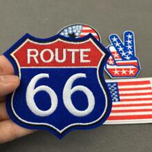 4pcs Embroidery Patches Appliques For Clothing DIY Iron On Patches For Clothes Jeans Jacket Accessories. - Black and White - View 10