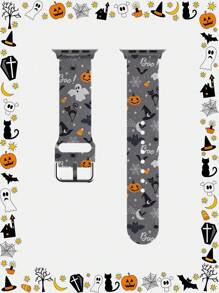 1pc Soft Elastic Breathable Wristband Replacement Strap, Compatible With Samsung, Garmin, Honor Smartwatches, Apple Watch 38mm 40mm 41mm 45mm 44mm 42mm 49mm, Fashionable Casual Multi-Color Silicone Band Compatible With Apple Watch Ultra SE/10/9/8/7/6/5/4/3/2/1, 1pc Soft Elastic Breathable Floral Wristband Replacement Strap Compatible With Apple Watch