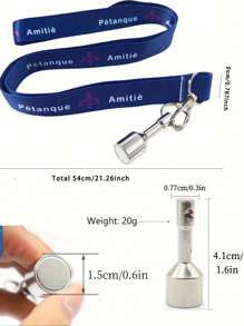 استرجاع كرة مغناطيسي من ITECHJOY بمغناطيس قوي - قاعدة التقاط سريعة مناسبة لكرات البولينج والبوتشي والجولف - سلسلة رقبة مضادة للفقدان، خيار مثالي لصالات البولينج والملاعب الرياضية وجلسات التدريب - متوافق مع كرات البولينج والبوتشي القياسية، ملحق لألعاب الخارجية، تصميم سلسلة رقبة بسيط، مرفق مفتاح متين، أداة استرجاع سريعة، ضروري لهواة البولينج