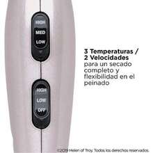 Secadora Salon Revl0n Tecnología Titanio con Difusor