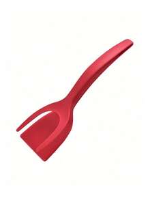 1 Peça Escumadeira e Clipe de Bife 2 em 1, Escumadeira Multiuso Antiaderente para Cozinha, Clipe de Bife, Clipe para Churrasco, Espátula para Panquecas, Pinça Escumadeira para Ovos, Escumadeira para Frigideira de Cozinha, Pinça Escumadeira para Frigideira, Ferramenta de Clipe de Alimentos para Assar, Adequada para Bife, Pão, Peixe Frito, Panquecas, Ovos, Torradas, Tortillas de Milho, Sanduíches, etc.