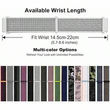Smart Watch Strap - White/ Gray - View 6