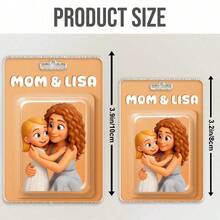 Customized Movable Doll Figurine, Toy Box Style, 2D Customized Keychain (3D Visual Effect), Art Gift, Personalized Keychain, Car Pendant, Bag Pendant, Christmas, Halloween, Party, Thanksgiving, Bar, Bedroom Gift, Gift For Mom, Family, Friends, Parents, Grandparents, Boys, Daughters, Her, Him