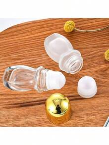1pc 30ml Large Roll-On Bottle, Massage Roll-On Bottle, Suitable For Essential Oils, Serums, Concentrates