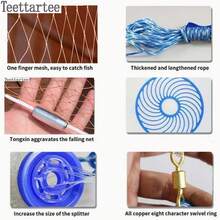 Teettartee 户外抛网，撒网 - 黃色 - 查看 4