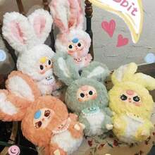 3-Year-Old Lili Rabbit Town Series 3-Year-Old Doll Figurine, Doll Plush Doll Ornament, Holiday Gift, Birthday Gift For Girls - Multicolor - View 2