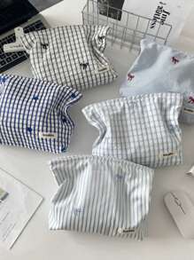 1pc Delicate Lace Floral Lightweight Makeup Bag, Large Capacity Portable Skincare Products Storage Pouch, Travel Organizer Cosmetic Bag,Christmas Gifts,Pouch,Travel,Gifts For Women Travel Essential,Pouch,Clutch / Small Handbag, Makeup Organizer,Makeup Organize,Pouch,Brush Holder,Mini Pouch,Large Capacity Pouch,Gifts For Women,Christmas Gifts,Gift Ideas For Women - Multicolor - View 1