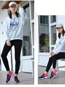 Women Sports Shoes - Red - View 7