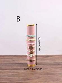 1个/2个装竖式头带、手镯、手表、珠宝展示架，女士礼品 - 彩色 - 查看 10