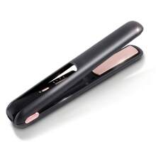 ShenFire 二合一无线直发器/卷发器，无线便携式直发器，迷你旅行美发造型器，直发/卷发两用工具，USB充电，3档温度设置，快速加热