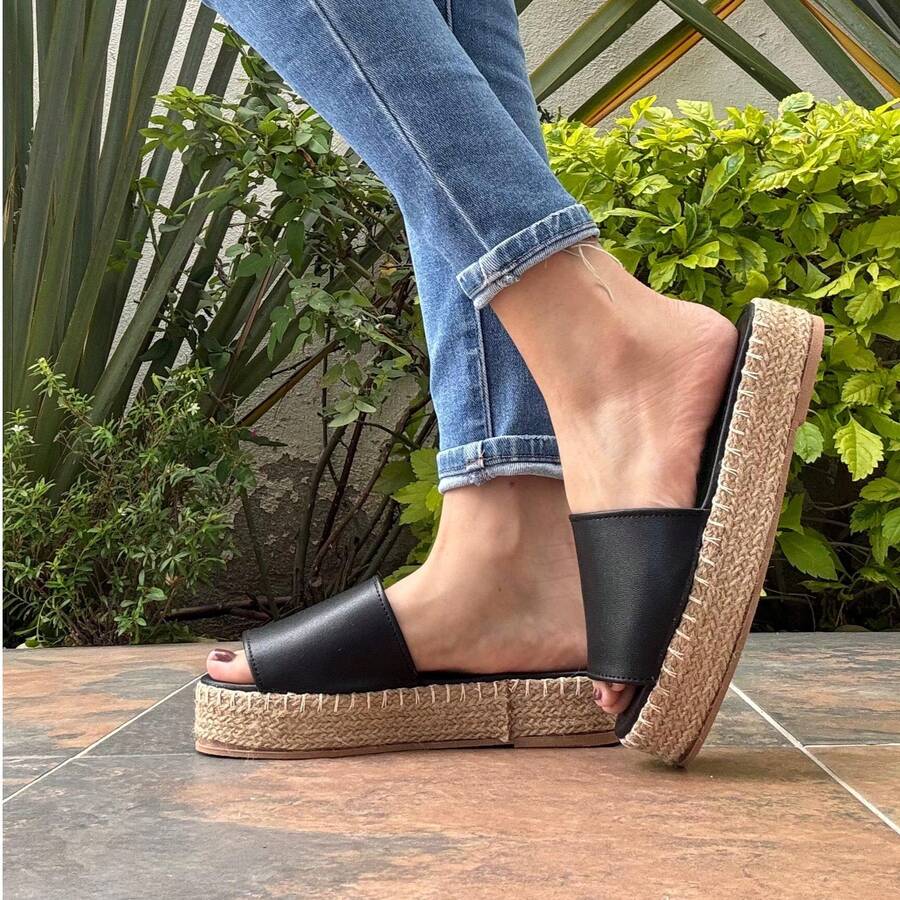 HUARACHES PARA DAMA , COLORES Y TALLAS DISPONIBLES, PARA TODA OCASION - Negro - Ver 1