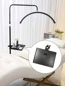 1 Stück ABS-Material Wimpernhalter Halterung, kompatibel mit Mondlicht Lampe & Ring Licht Wimpernwachstum Organizer Zubehör mit Klappsicherung. 1 Stück Wimpernverlängerungs-Tablett Halter - schwere Basis, keine Stromversorgung/Batterie erforderlich, kompatibel mit Mondlampe & Ringlicht, geeignet für professionelles Make-up, Zuhause, Salon und Fotografie - Wimpern Organizer Tablett, Kosmetik Zubehör, minimalistisches Design, strapazierfähiges ABS-Material, alkoholfrei, tragbares Schönheitswerkzeug für Zuhause, kompaktes Design, langanhaltend