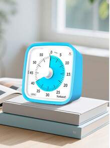 Yunbaoit 1pc Visual Timer (vt01) In Blue Color, Suitable For Learning, Kitchen, Office, Etc.