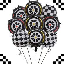 Bóng bay họa tiết lốp xe đen trắng, trang trí tiệc chủ đề xe đua, bóng bay hình lốp xe mô tô địa hình, thích hợp cho tiệc sinh nhật, sự kiện đua xe địa hình, hoàn hảo cho các lễ kỷ niệm theo chủ đề ô tô và tiệc xe go-kart. - Nhiều màu - Xem 5