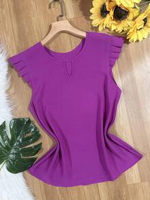 Women Tops - Red Violet - View 3