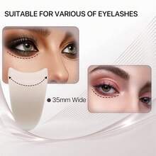 1PC Lash Clip Applicator False Eyelashe Applicator Tool For Wear Eyelashes, 35mm Width Lash Applicator Clip, White - White - View 6