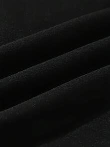 Hamilton Graphic Print Hooded Sweatshirt For Men & Women - Unisex Winter Warmth, Regular Fit, Machine Washable, Black & Grey Geometric Design, Winter Sweater, Casual Casual Attire, Warm Comfort Clothing, Ribbed Cuffs Comfort, Cozy Clothing, Streetwear Style, Comfortable Fabric, Long Sleeve Top, Streetwear Lovers Oversized Hooded Sweatshir,Minimalist Hoodie,Loungewear Hoodie,Distressed Streetwear Hoodie For Women Teen Girls - màu đen - Xem 5