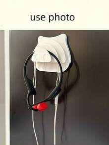 Convenient Home Pig Nose Shaped Three Zone Skipping Rope Hook, Multi-Purpose Headphone Cable Bag Hanging Rack, Skipping Rope Storage Hanging Rack, Modern And Simple - Multicolor - View 4