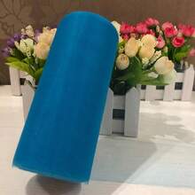 Cuộn vải tuyn cao cấp 25 yard rộng 6 inch, dùng để may váy tutu tự làm, trang trí tiệc cưới, sinh nhật, Giáng sinh, năm mới, Halloween, gói quà và hoa, đồ thủ công tự làm và nhiều hơn nữa - Nhiều màu - Xem 18