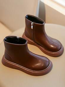 Children's Soft Bottom Anti-Slip Boots, British Style, Spring/Autumn New, Lightweight Anti-Slip Boots For Toddler Boys & Girls