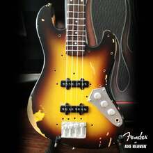 Jaco Pastorius - Axe Heaven Fender  Jazz Bass Custom Shop Sunburst Mini Bass Guitar Replica Collectible FJ-004  [COLLECTABLES] Figure, Collectible - 彩色 - 查看 4