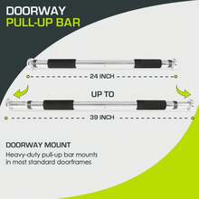 Wall-Mounted Pull-Up/Chin-Up Bar, Heavy Duty 300 Lb.Capacity - Doorway - 查看 4