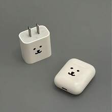 2/4/5/8/10张可爱手绘表情贴纸，卡通动漫主题，带闪光的自粘塑料贴花，不对称形状，哑光表面，适用于日记和剪贴簿，动漫贴纸 - 彩色 - 查看 9