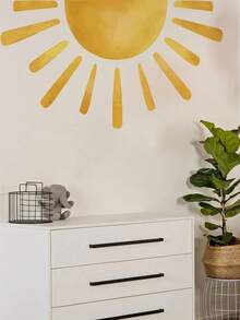 2pcs Wall Decals -[Planet Astronaut Rocket Solar Wall Sticker] PVC Self-Adhesive Removable Wall Stickers For Nursery, Kids' Room, Playroom, Or Classroom – Cute & Creative Wall Decor For Any Space