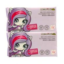 Monster High 60-Count Disposable Towels, Thickened & Enlarged Face Towels, Soft Makeup Remover Wipes, Dry , Skincare & Makeup Removal Accessories, Suitable For Sensitive Skin, Baby-Friendly, Wet & Dry Non-Woven Fabric, Soft Facial Towels, Must-Have For Beach Vacations, Travel Portable. EF Texture, Lint-Free, Strong Water Absorption, & Easily .