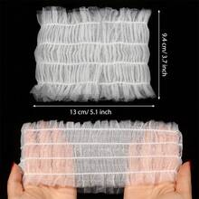 5/10/20 pezzi Fasce elastiche monouso ad alta elasticità, fasce per capelli per spa/shampoo, adatte per salone, casa, cura del viso, fitness, lacci per capelli monouso elastici e antiscivolo, regali, viaggi, regali per donne, accessori per capelli, riempimenti per calze