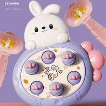 1 件儿童兔子打地鼠玩具，卡通胡萝卜打游戏机，幼儿益智玩具，完美的生日/节日/万圣节/圣诞节礼物 - 彩色 - 查看 11