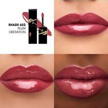 Yves Saint Laurent YSL THE INKS VINYL CREAM HIGH SHINE LIP STAIN-622 - 622 - Plum Liberation - View 2
