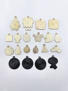 SPONGEBOB Hamburger Pineapple, Rainbow SpongeBob SquarePants, Patrick Star, DIY Alloy Jewelry Accessories, Cartoon Earrings, Cartoon Rainbow Keychain Gifts, Wallets, Schoolbags, Backpacks, Crossbody Bags, Bracelets, Luggage, Halloween And Christmas Gifts, Keychains, Pendants