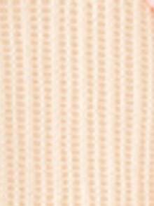 Conjunto de niña con tela de punto texturizada transparente con flores 3D en unicolor lindo - Albaricoque - Ver 7