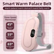 Female Menstrual Electric Belt, Hot Compress, Heater, For Home Use, Vibrating Lumbar Massager, Rechargeable Model, Heat Pad For Stomach, Perfect Choice For Valentine's Day Giftschristmas Gifts,Hand Warmers,Gifts For Men,Stocking Stuffers,Hand Warmers Rechargeable