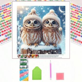 1 st utsökt 5D diamantmålningsset, ramlöst DIY-hantverk, elegant rumsdekor. Diamantmålningsset med helrunda diamanter, DIY, avkopplande hobby, perfekt diamantprickningseffekt, juldekorationspresent